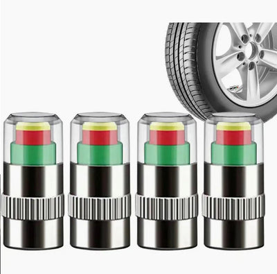 CheckMate Tire Valve Caps for Enhanced Safety