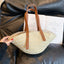 Sac de Plage en Paille Tissée