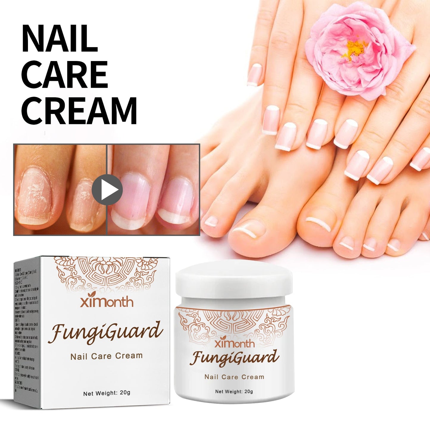 Premium Nail Care Cream for Moisturizing and Protection
