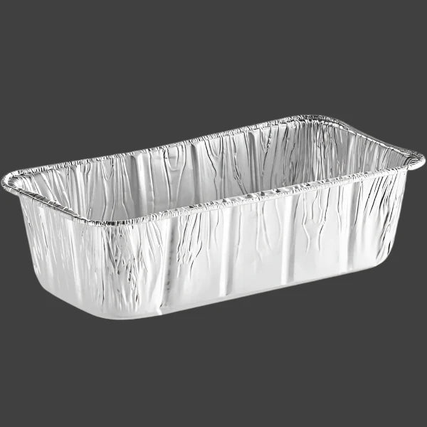 Moule à pain en aluminium de 2 lb - 8 3/4" x 4 1/2" x 2,5"