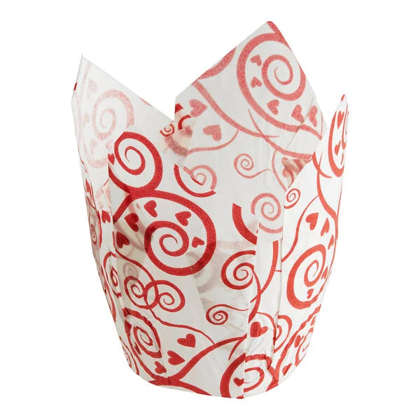 Medium Tulip Baking Cups - 125 Count in 10 Colors