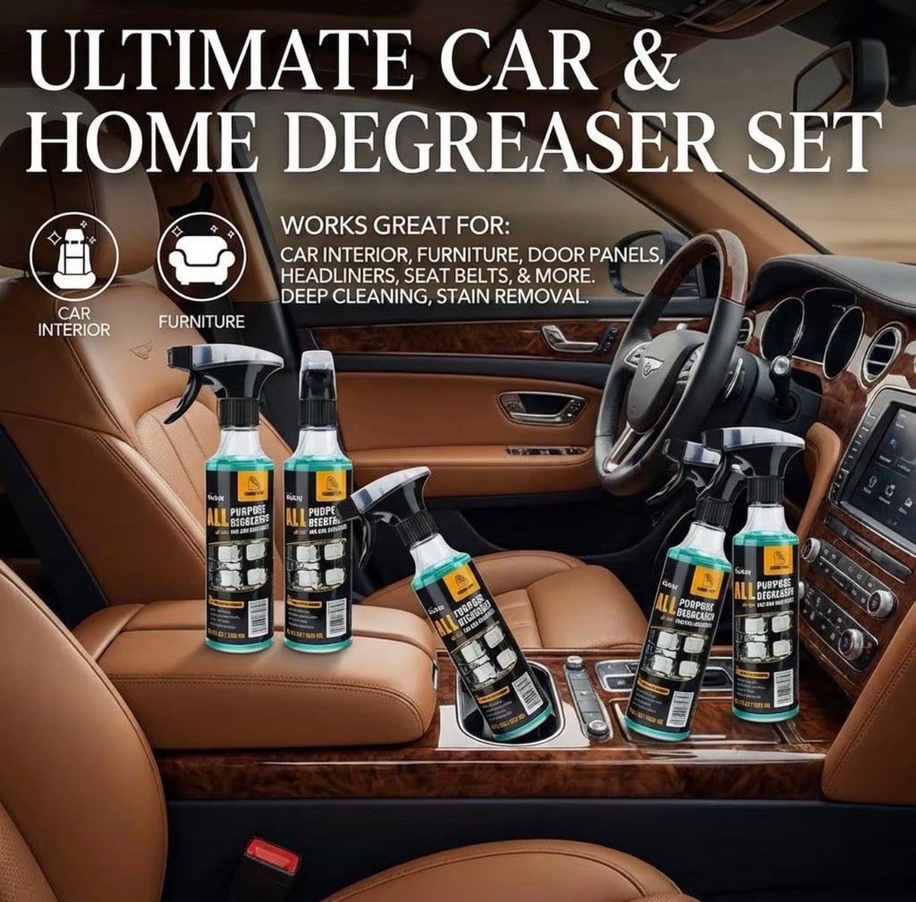 PowerClean Multi Degreaser - All-Purpose Cleaning Spray