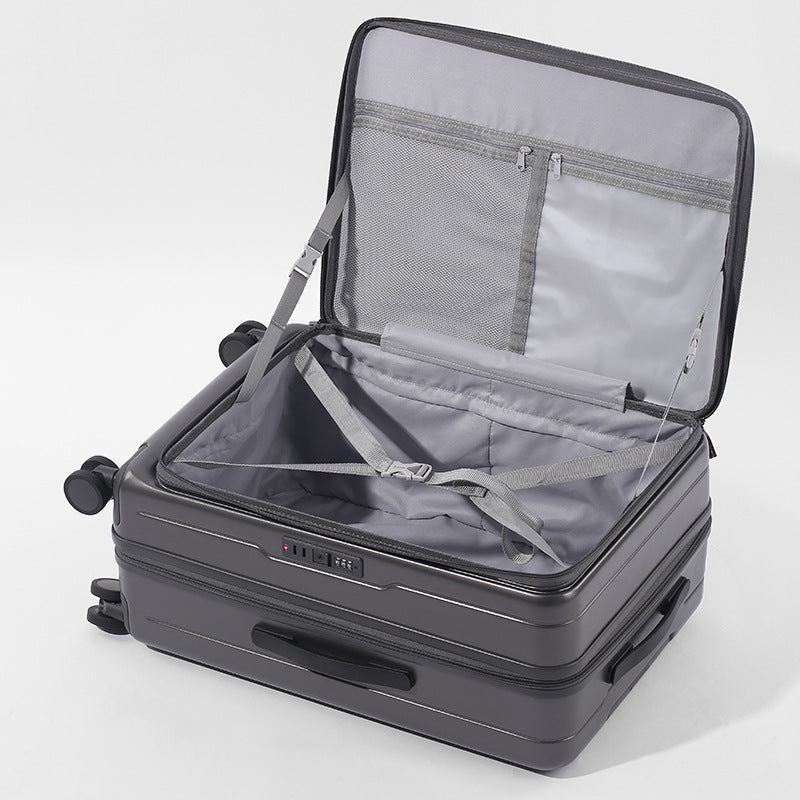 20-Inch Front Open Trolley Case - Stylish & Durable