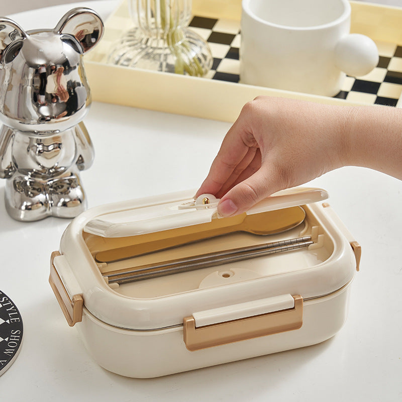Microwaveable 304 food grade stainless steel insulated lunch box - Korvel