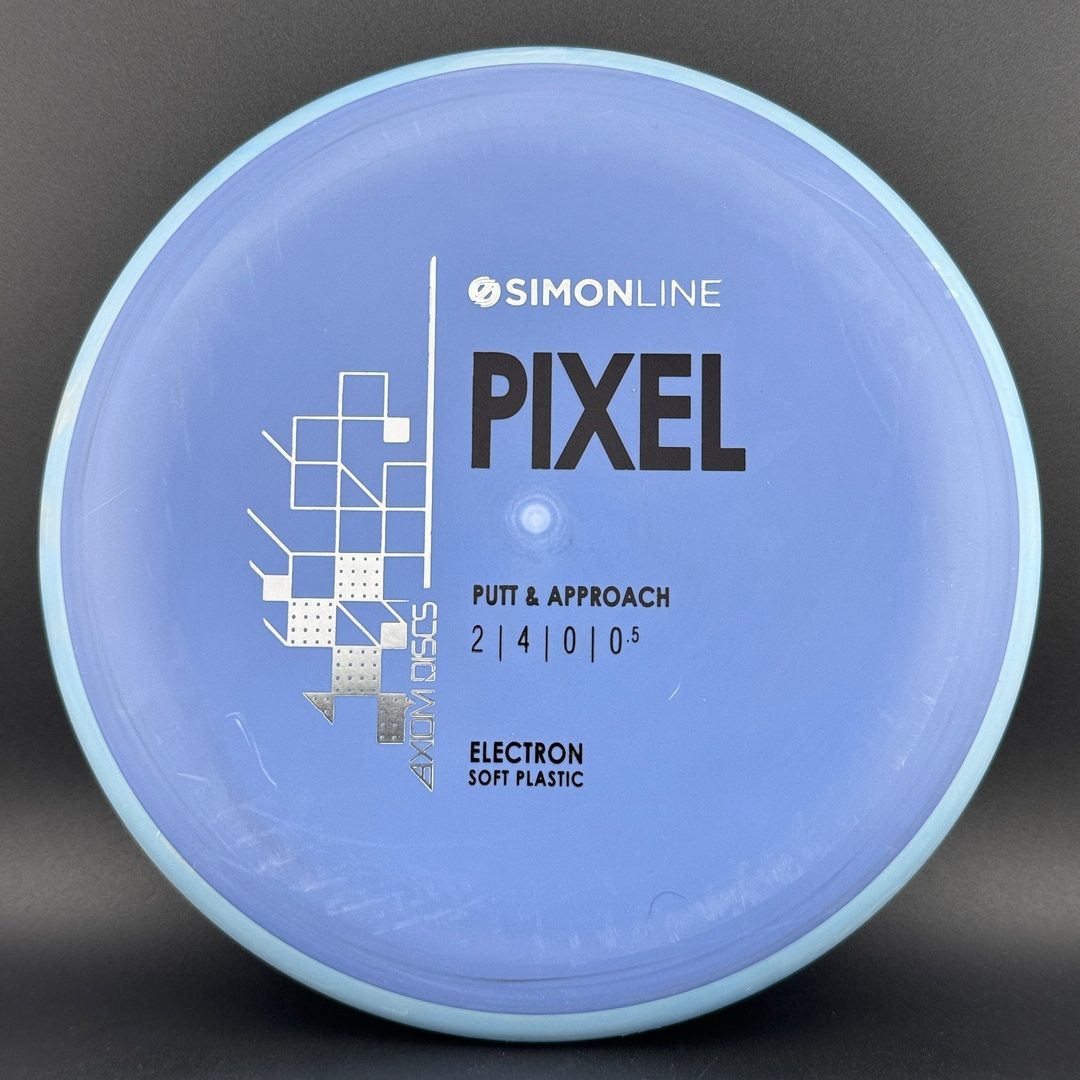 Soft Electron Pixel - Simon Line Disc Golf Putter