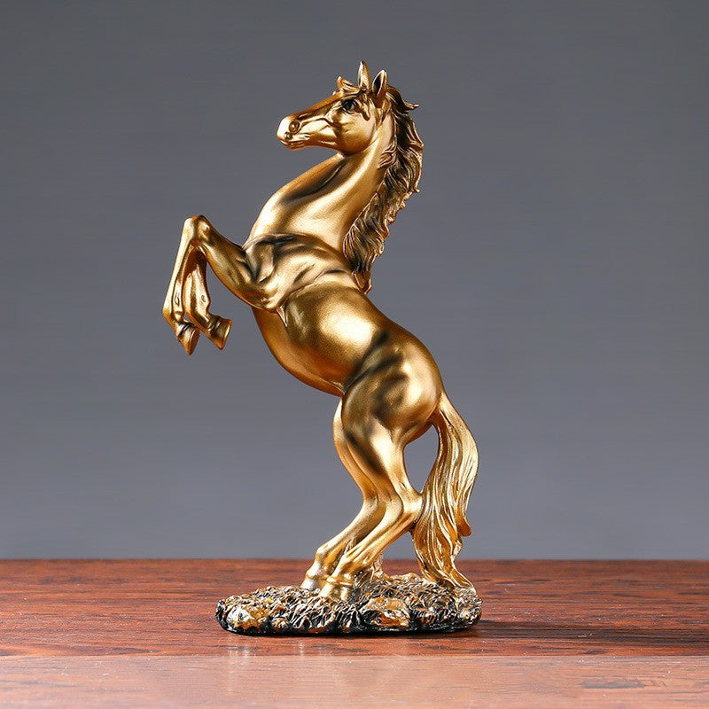 Elegant Resin Animal Figurines for Home Decor