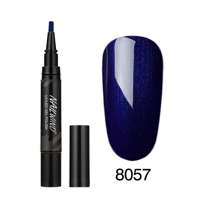 Venalisa 60 Colors Soak Off Gel Nail Polish with Glue Pen