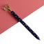 21Color Kawaii Ballpoint Pen Big Gem Metal Ball Pen With Large Diamond Blue And Black Magical Pen Fashion School Office Supplies - Korvel