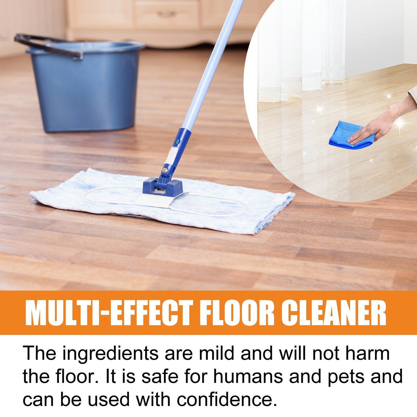 Premium Multi-Effect Floor Cleaner for All Surfaces