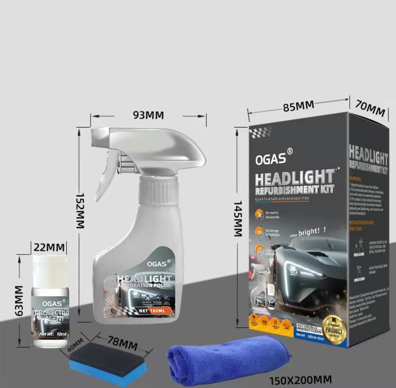 Kit de Restauration des Phares ClearBeam