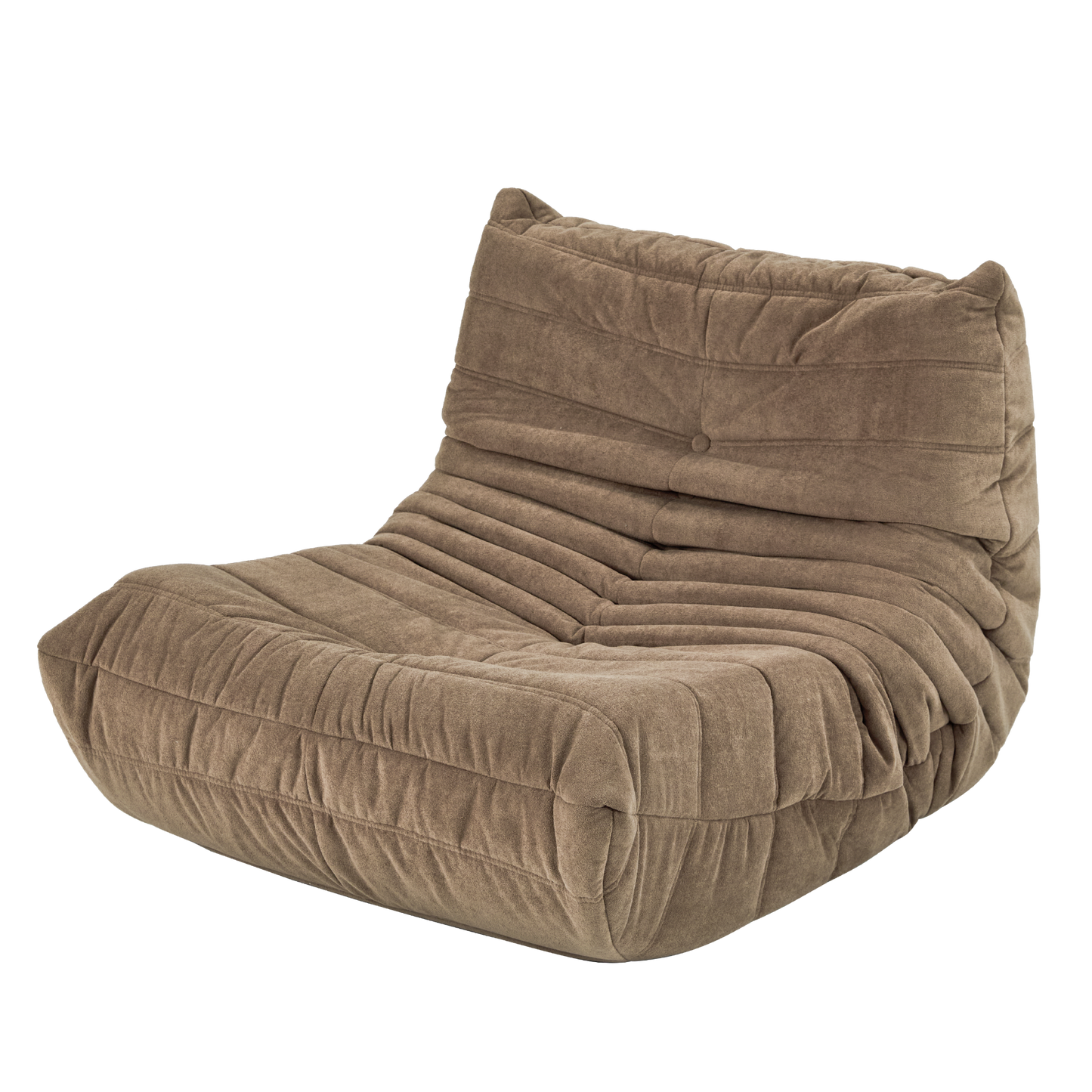 Fauteuil en forme de haricot en mousse à mémoire de forme premium pour adultes