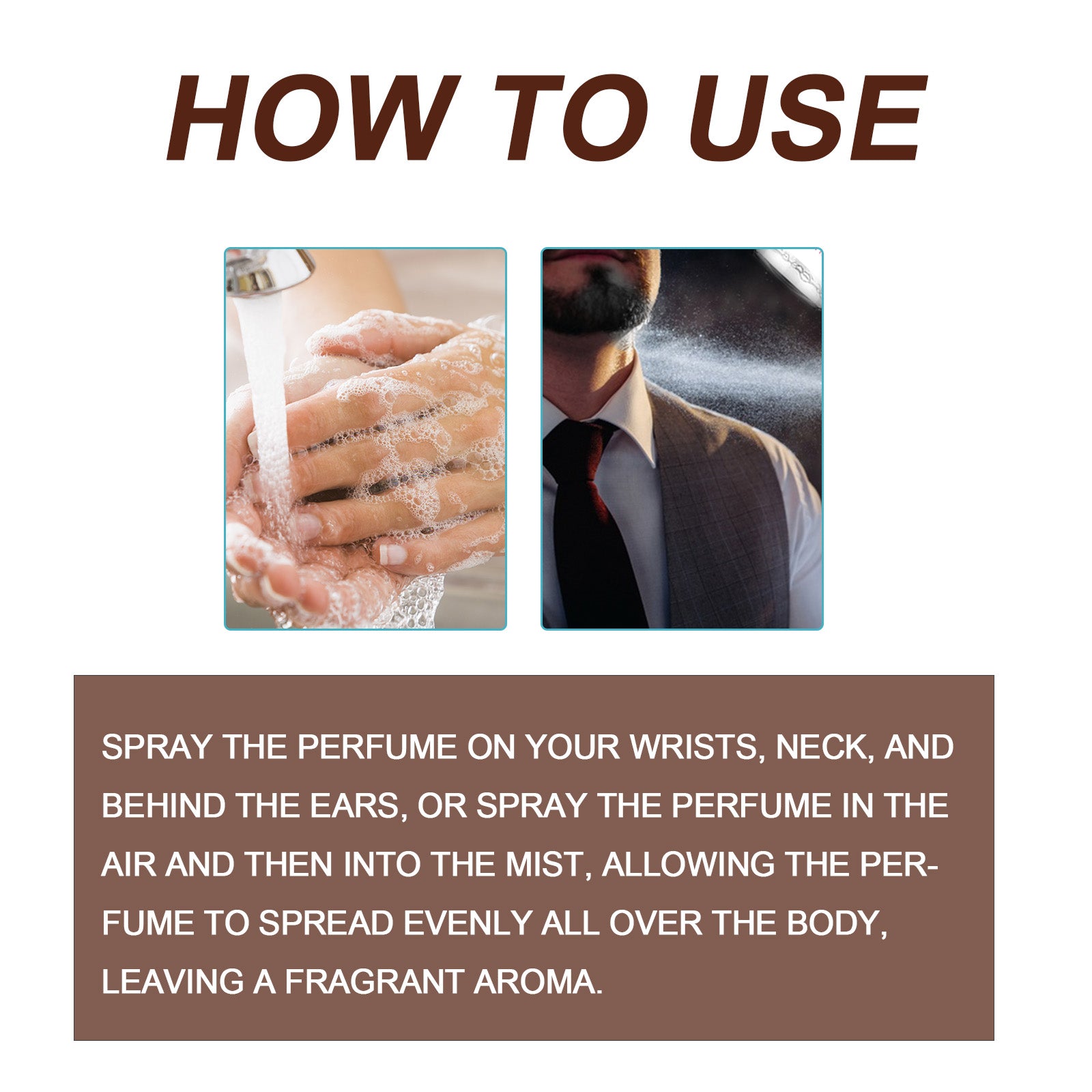 Perfume Aromatic Spray, Mild Not Pungent Lasting Fragrance Men Release Charm Light Elegant Fresh Atmosphere Perfume - Korvel