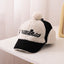 Gorra de béisbol de corduroy cálido para niños con protección para las orejas