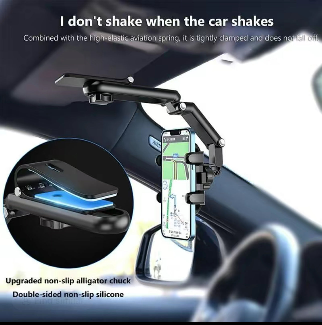 ViewGrip 1080 Phone Holder - Versatile Car Mount