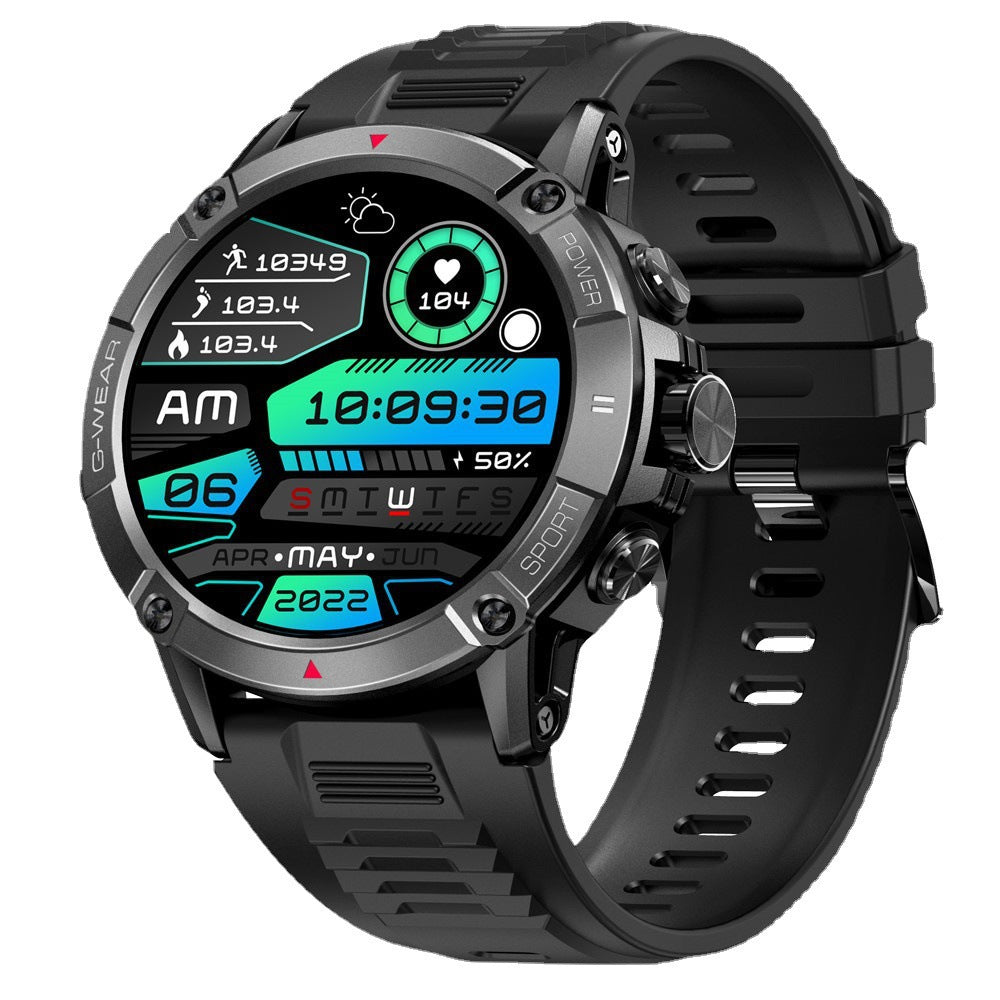 NX8 smartwatch 1.52 inch screen one click link Bluetooth call exercise heart rate detection IP68 waterproof - Korvel