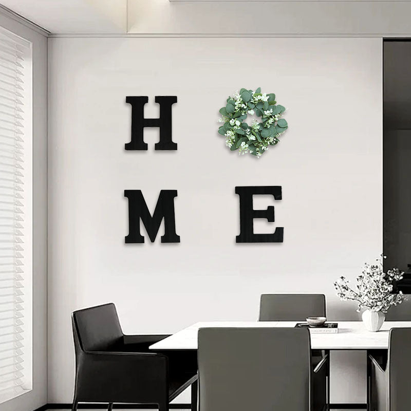 Home Wooden Alphabet Living Room Dining Room Wall Decoration Wall Decoration - Korvel