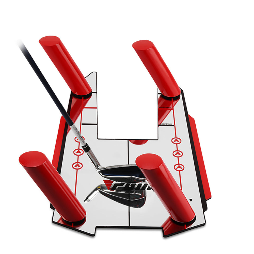 Golf Coach Mirror Swing Practice Device Shatter-Proof Mirror Golf Putter Mirror Golf Swing Mirror - Korvel