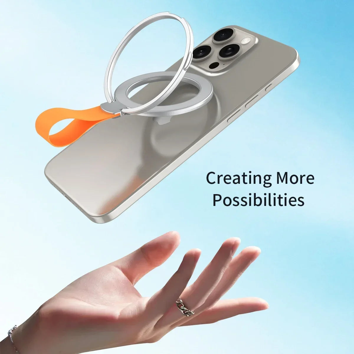 Magnetic Cell Phone Ring Holder for MagSafe