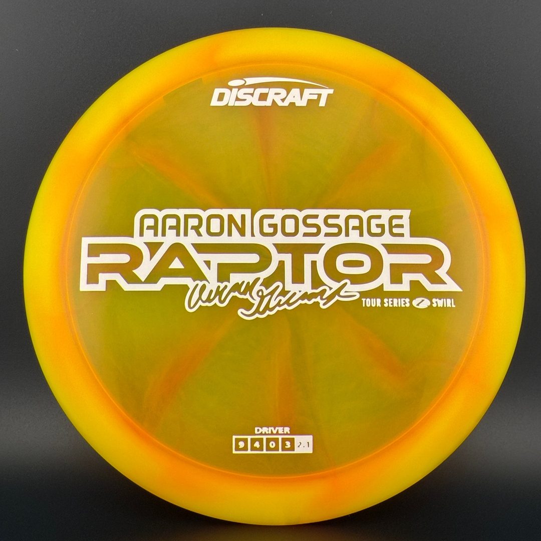 Z Swirl Raptor - Aaron Gossage 2025 Tour Series Disc