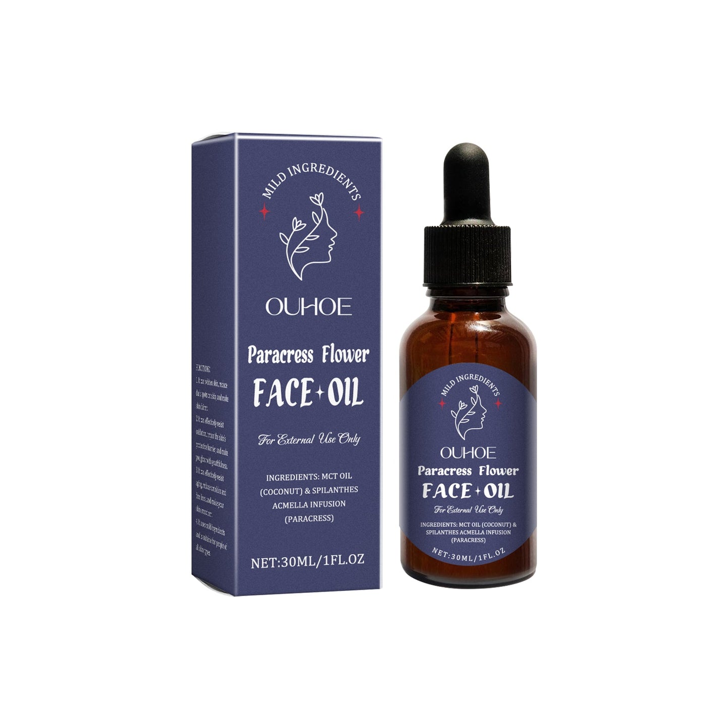 Moisturizing Facial Essential Oil Lightens Fine Lines, Firming, Delicate And Brightening Skin Daily Facial Care Essential Oil - Korvel
