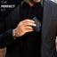 Portefeuille pour hommes en motif carbone premium