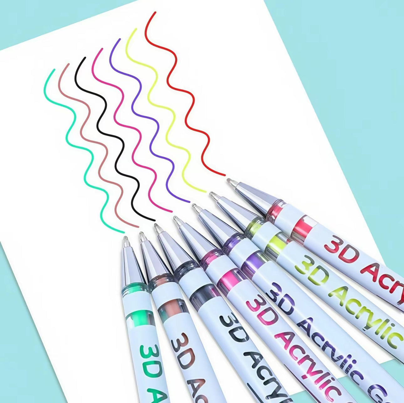 GlowLine 3D Acrylic Gel Pen - Korvel