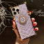 Luxury Flower Glitter Diamond Phone Case for iPhone