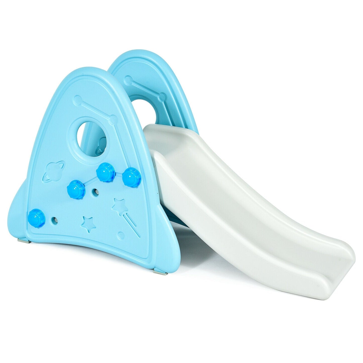 Freestanding Baby Slide Indoor Climber Set - Blue