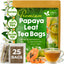 Premium Papaya Leaf Tea Bags - Natural, Vegan, Caffeine-Free