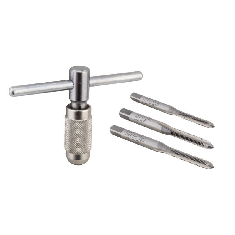 Juego de brocas de limpieza de roscas Hozan K-431 - M3x0.5, M4x0.7, M5x0.8