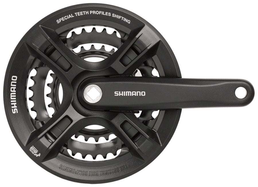 Shimano Altus FC-M311 Crankset - 170mm 7/8-Speed with Chainguard
