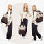 Large Capacity Contrast Color Travel Laptop Backpack