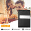 Unisex RFID Blocking Slim Bifold Wallet with Money Clip