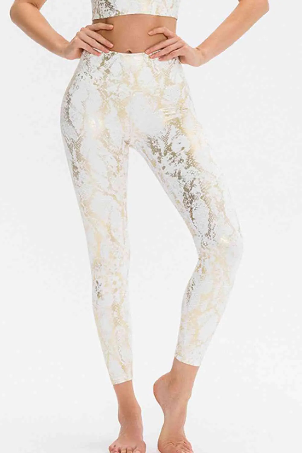 Leggings Activos con Estampado de Animal Elegantes