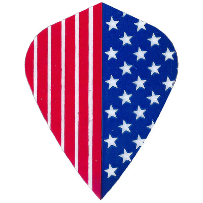 Dart Pros Stars & Stripes Dart Flights - Kite - Korvel