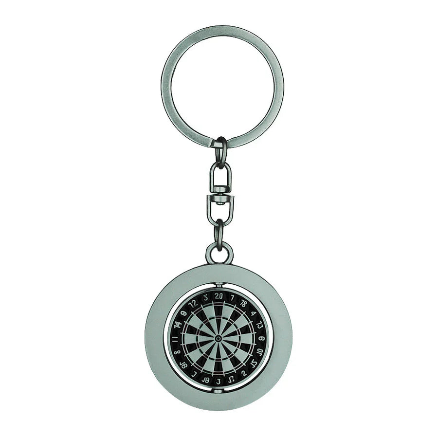 Fun Dartboard Keychain for Enthusiasts - Korvel