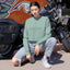Trendy Cat Lover Women's Cropped Sweatshirt