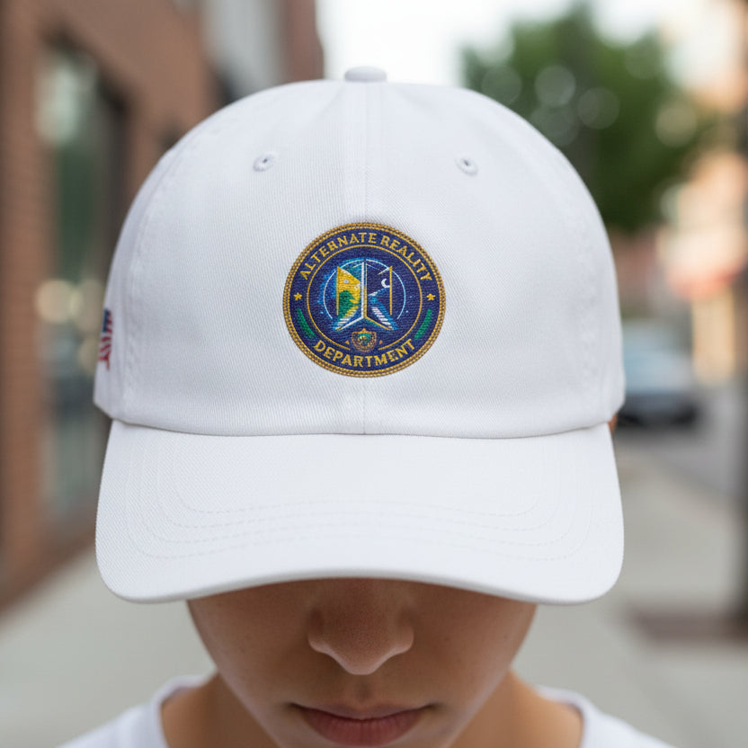 Gorra Bordada del Departamento de Realidad Alternativa