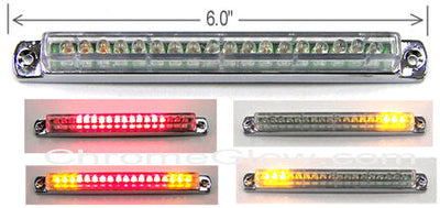 6" All-Weather Universal Light Bars with Integrated Turn Signals - Korvel