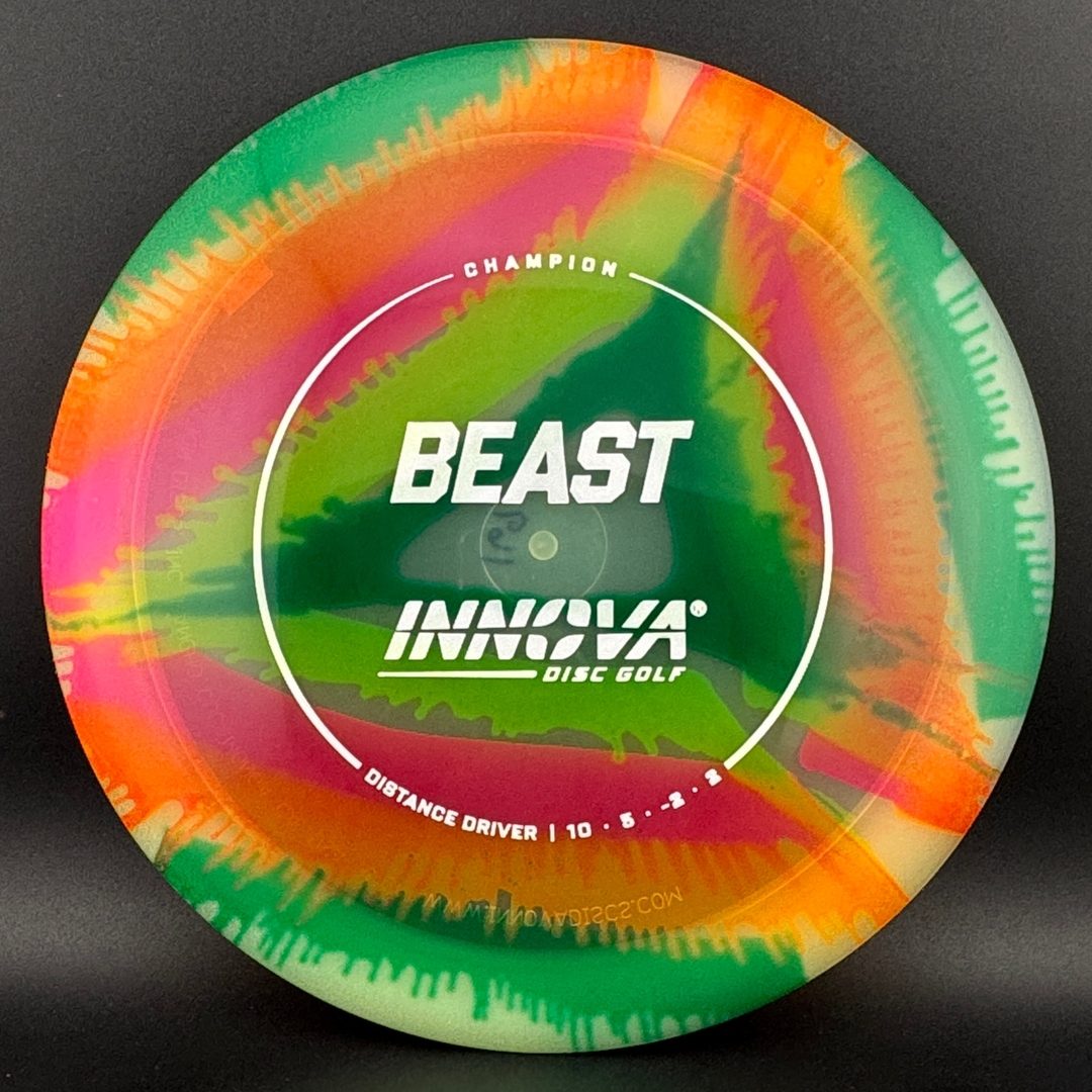 I-Dye Champion Beast Disc Golf Driver