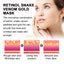 Retinol Snake Venom Gold Mask, Clear Skin, Tighten Pores, Brightening, Rejuvenating And Hydrating Mask - Korvel