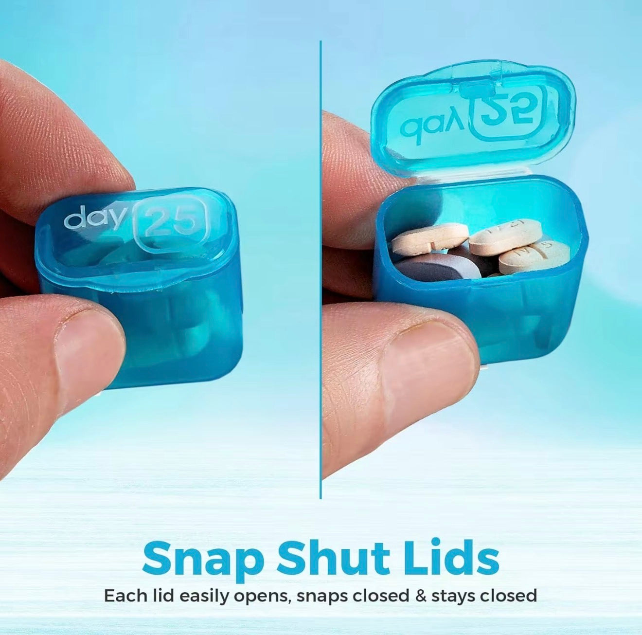 Organizador de Medicamentos Signature - Organizador de Pastillas Mensual Premium