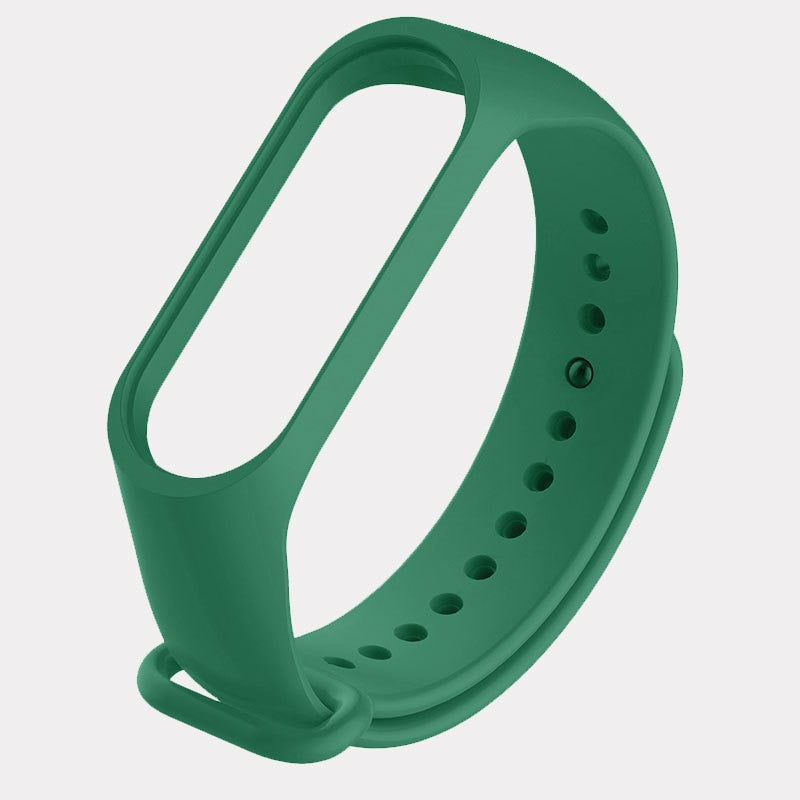 Bracelet en silicone premium pour Xiaomi Mi Band 3-7