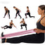 3pcs Resistance Band Buttock Ring Non-Slip Elastic Hip Ring Fitness Squat Resistance Ring Tension Band Set - Korvel