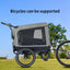Outdoor Heavy Duty Foldable Utility Pet Stroller Dog Carriers Bicycle Trailer - Korvel