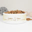 Gilded Feline Ceramic Cat Bowl | 16 oz Modern Design