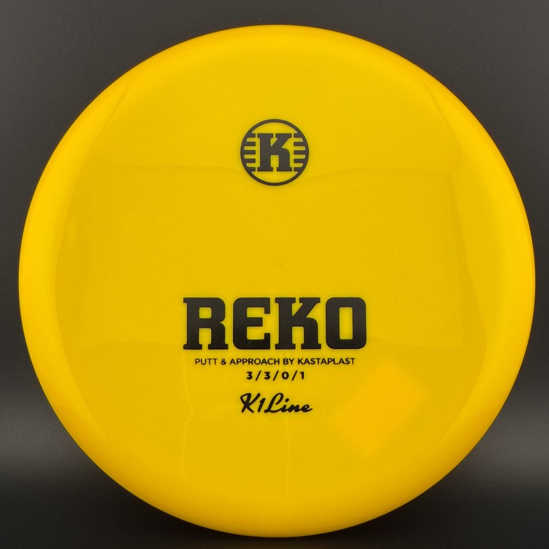K1 Reko - 2022 Stickered Run Disc Golf Putter