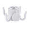 Portable Beach Umbrella Hook: 4-prong, universal for hats, bags, clothes; fits camping/beach umbrellas. - Korvel