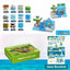 My Building World Magnetic Cube DIY Cherry Blossom Mountain Children's Educational Puzzle Assembly Toy Gift - Korvel