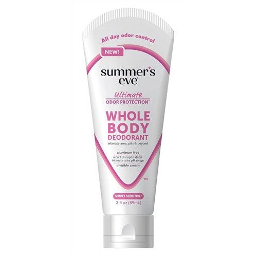 Summer's Eve Whole Body Deodorant for Women - Simply Sensitive 3 Fl Oz